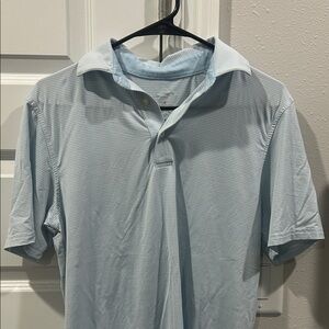 Southern tide light blue polo